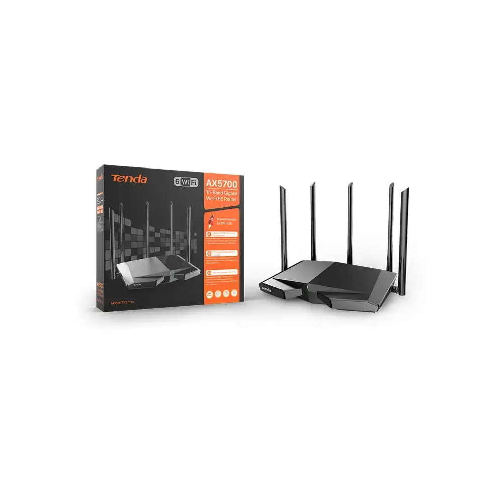 Рутер, TENDA TX27 PRO GB ROUT WIFI 6E - image 3