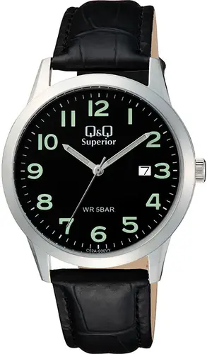 Unisex αναλογικό ρολόι Q&Q Superior - C52A-006VY - 1