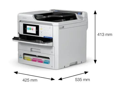EPSON WorkForce Pro EM-C800RDWF MFP colour inkjet A4 25ppm Print 330sheets USB LAN Wi-Fi - image 3