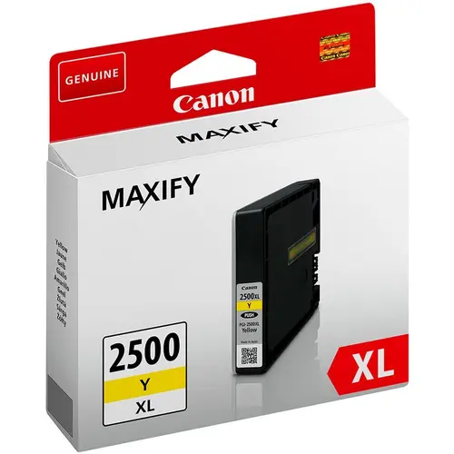 Консуматив, Canon PGI-2500XL Y + Canon Plus Glossy II PP-201, 10x15 cm, 100 sheets