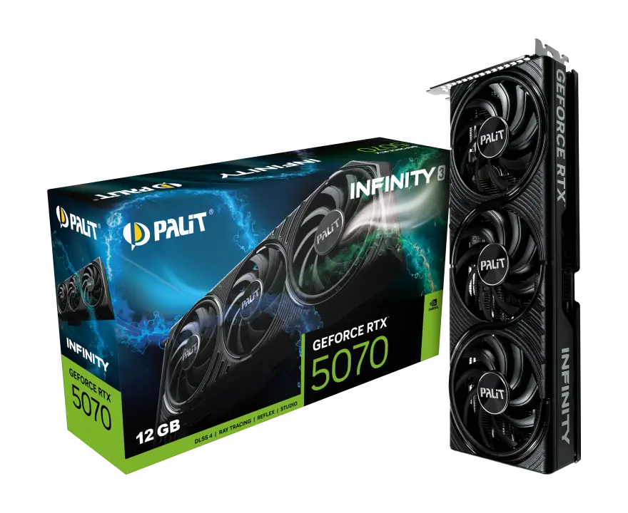Видео карта, PALIT RTX5070 INFINITI 3 12GB - image 6