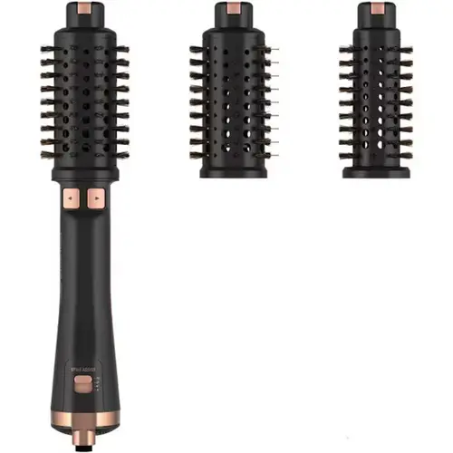 Електрическа четка за коса, Rowenta CF9625F0 Brush Ultimate Experience, Rotative, 2-In-1 Performance And Efficiency,Style Assist Program, Three Brushes To Cover All Hair Types, Pro Keratin Bristles, Ionic Generator, Compact And Ergonomic With Pouch - image 2