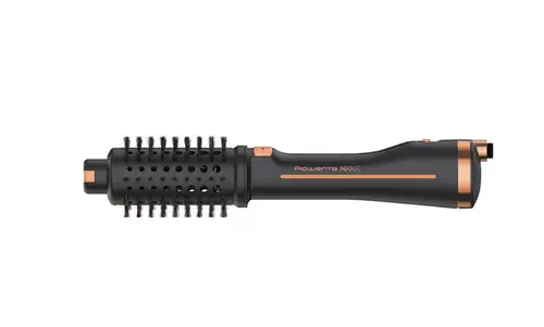 Електрическа четка за коса, Rowenta CF9625F0 Brush Ultimate Experience, Rotative, 2-In-1 Performance And Efficiency,Style Assist Program, Three Brushes To Cover All Hair Types, Pro Keratin Bristles, Ionic Generator, Compact And Ergonomic With Pouch
