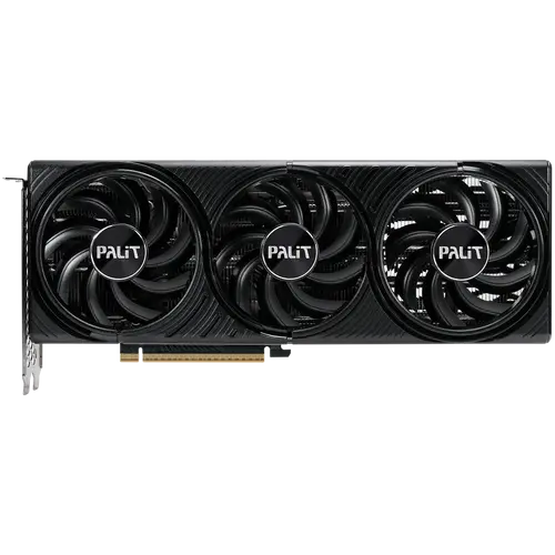 PALIT GeForce RTX 5070 Infinity 3 12GB GDDR7 192 bit, 1x HDMI 2.1b, 3x DP 2.1b, 3 Fan, 1x 16-pin pwr connector, 650W, board size 291.9 x 116.6 x 41.3 mm, NE75070019K9-GB2050S - image 1