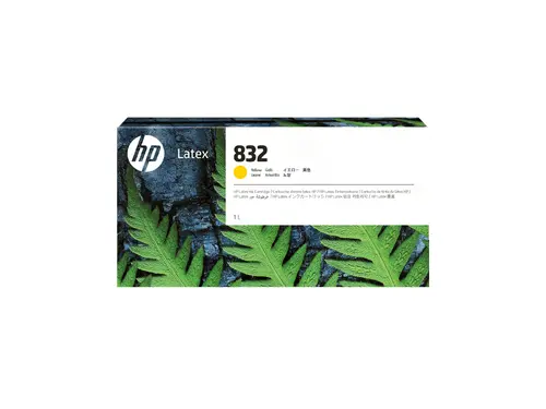 HP 832 1L Yellow Latex Ink Cartridge - image 1