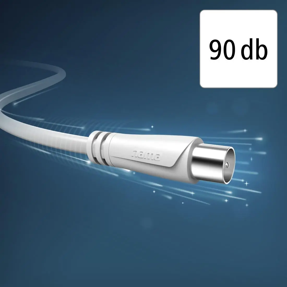 HAMA Коаксиален антенен кабел, 1,5 м, 90 dB - image 5