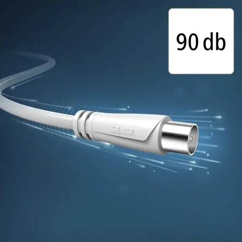 HAMA Коаксиален антенен кабел, 1,5 м, 90 dB - image 5