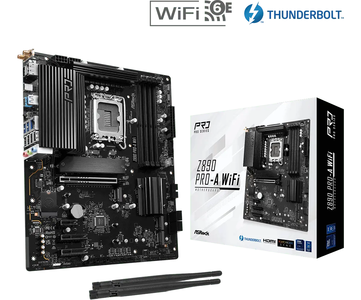 Дънна платка, ASROCK Z890 PRO-A WIFI