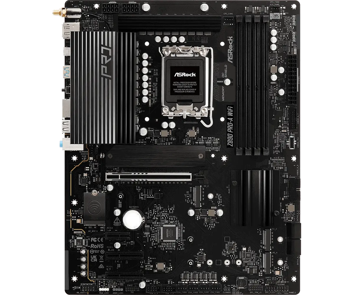 Дънна платка, ASROCK Z890 PRO-A WIFI - image 1