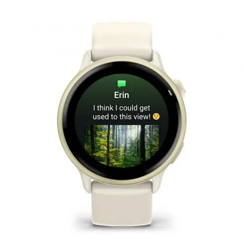 Garmin vívoactive® 6 - vívoactive® 6 - Lunar Gold с Bone каишка 010-02985-01 - image 1