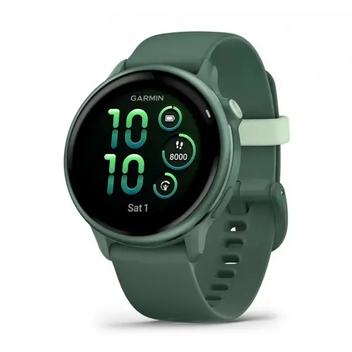 Garmin vívoactive® 6 - vívoactive® 6 - Metallic Jasper Green с Jasper Green каишка 010-02985-02