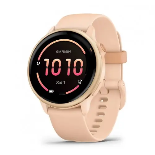 Garmin vívoactive® 6 - vívoactive® 6 - Metallic Pink Dawn с Pink Dawn каишка 010-02985-03