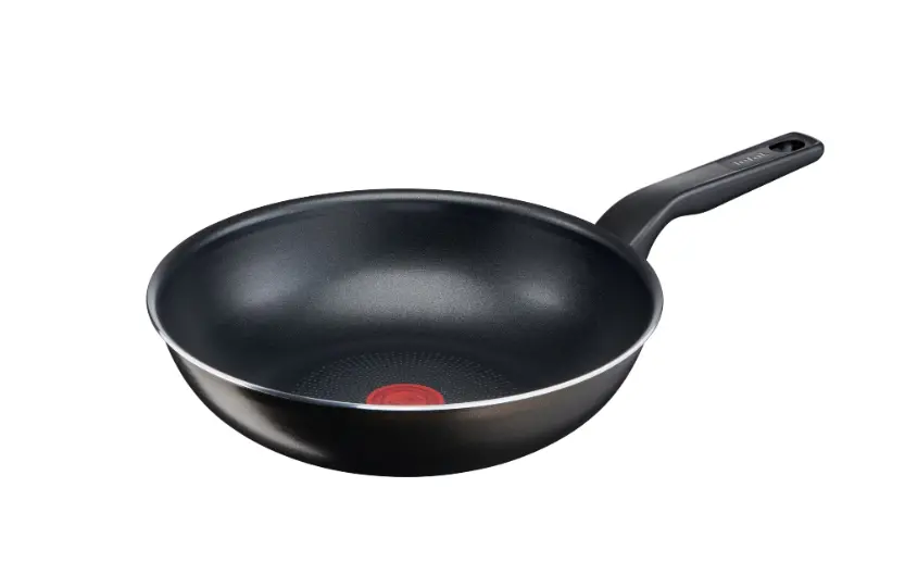Τηγάνι, Tefal C3841953 Wok28 Opium Pe Xl Intense Black