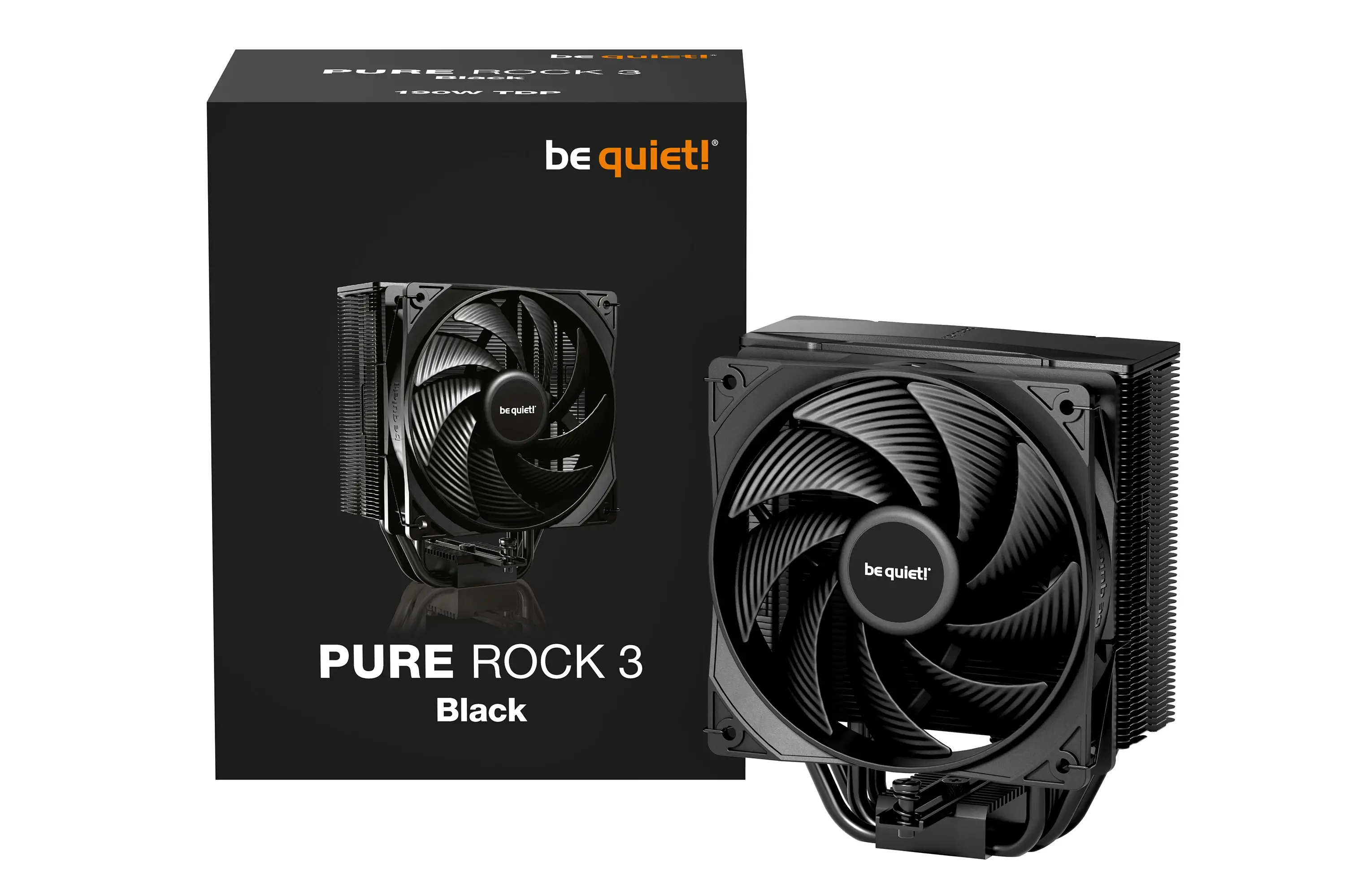 be quiet! охладител за процесор CPU Cooler - Pure Rock 3 Black - image 4