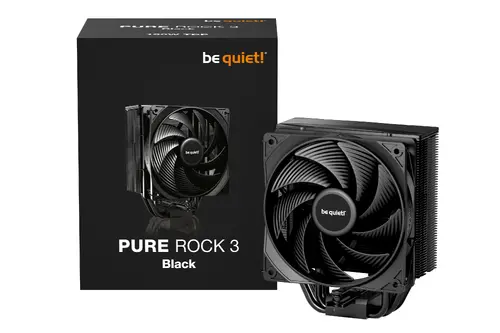 be quiet! ψύκτρα επεξεργαστή CPU Cooler - Pure Rock 3 Black - 5