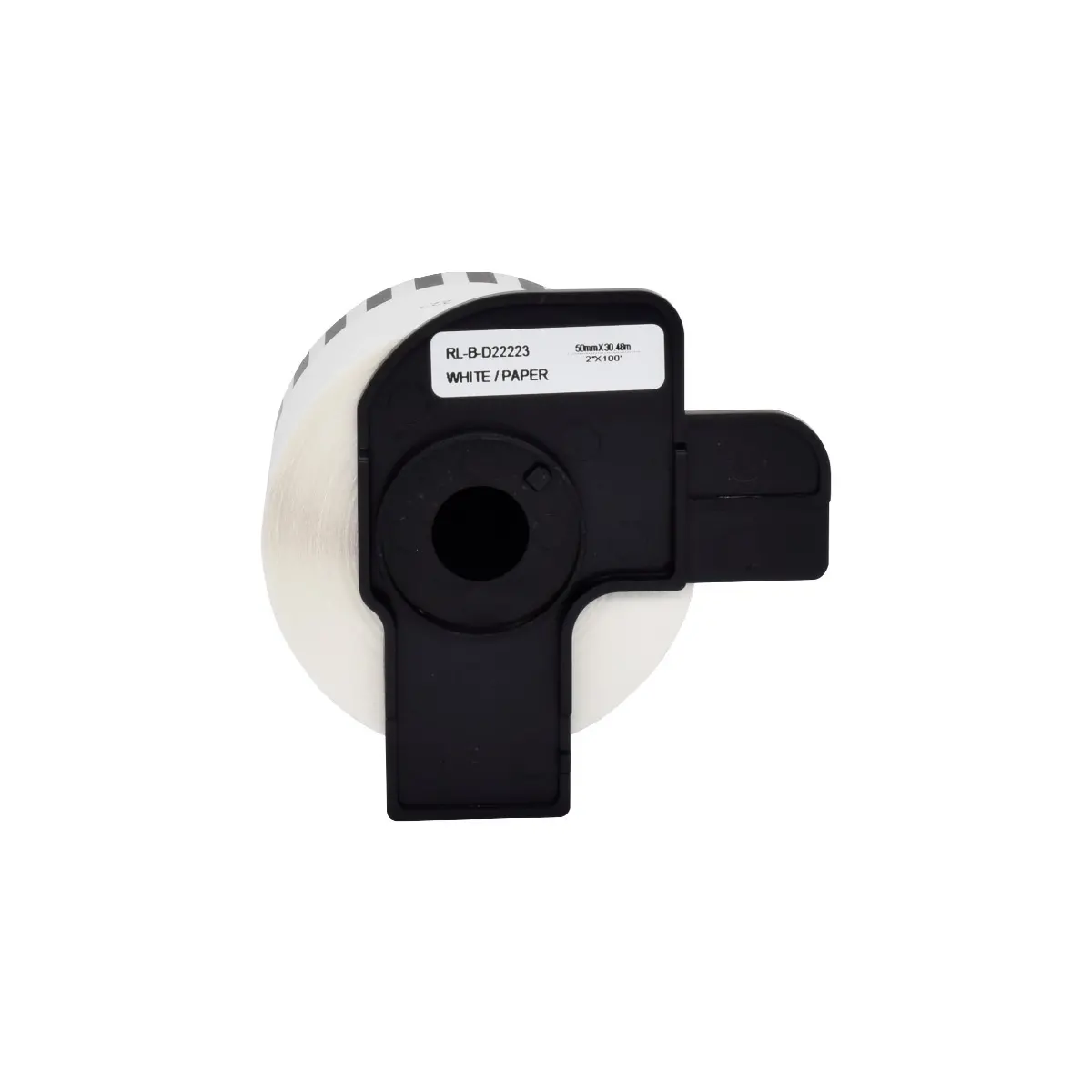 ЛЕНТА ЗА ЕТИКЕТНИ ПРИНТЕРИ BROTHER ТИП QL - CONTINUOS PAPER TAPE - 50 mm x 30,48 mm - DK22223 (DK-22223) - PN RL-BR-DK22223 - G&G - image 2