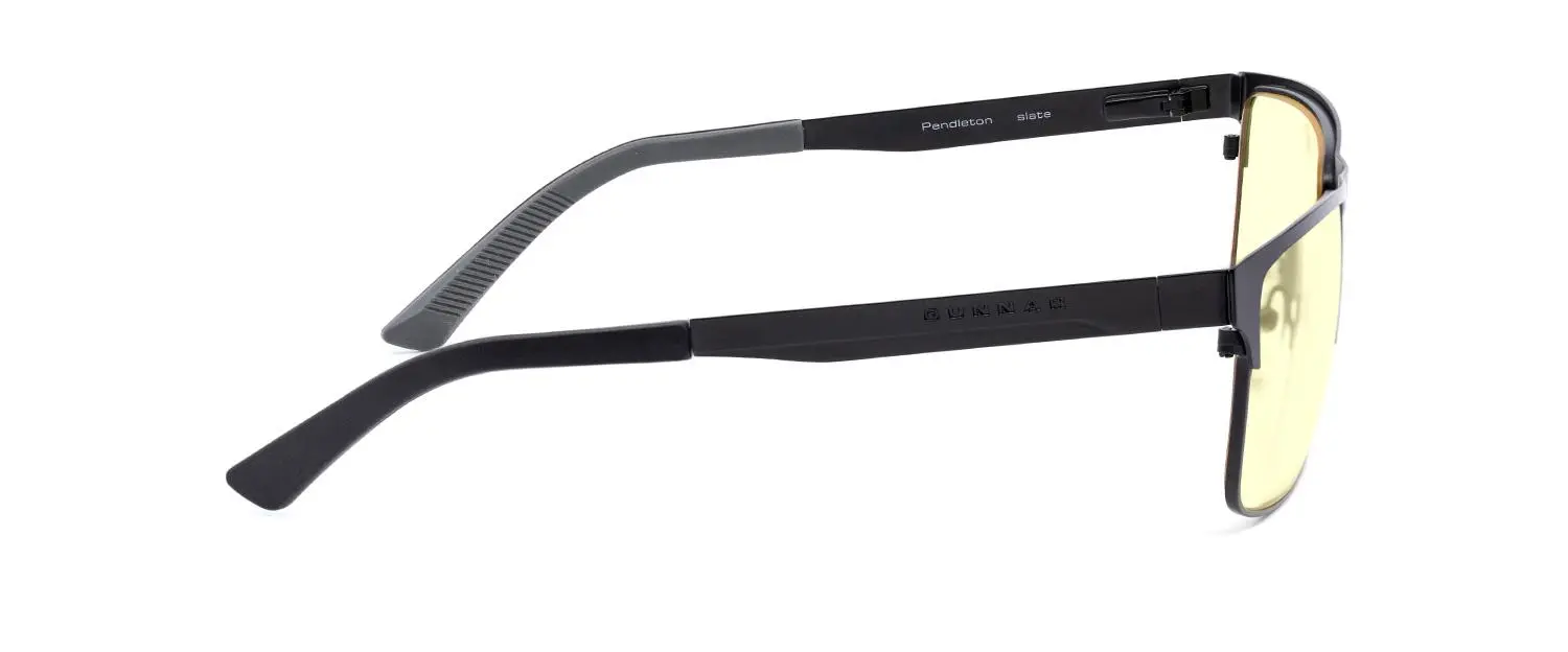 Геймърски очила GUNNAR Pendleton Slate, Amber, Черен - image 2