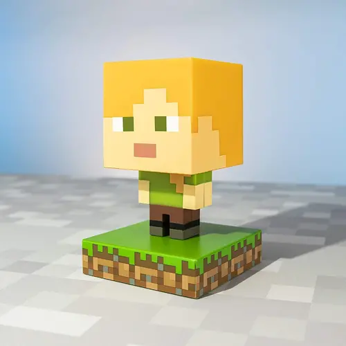 Statuetă Paladone Minecraft: Alex Icon Light BDP - 4