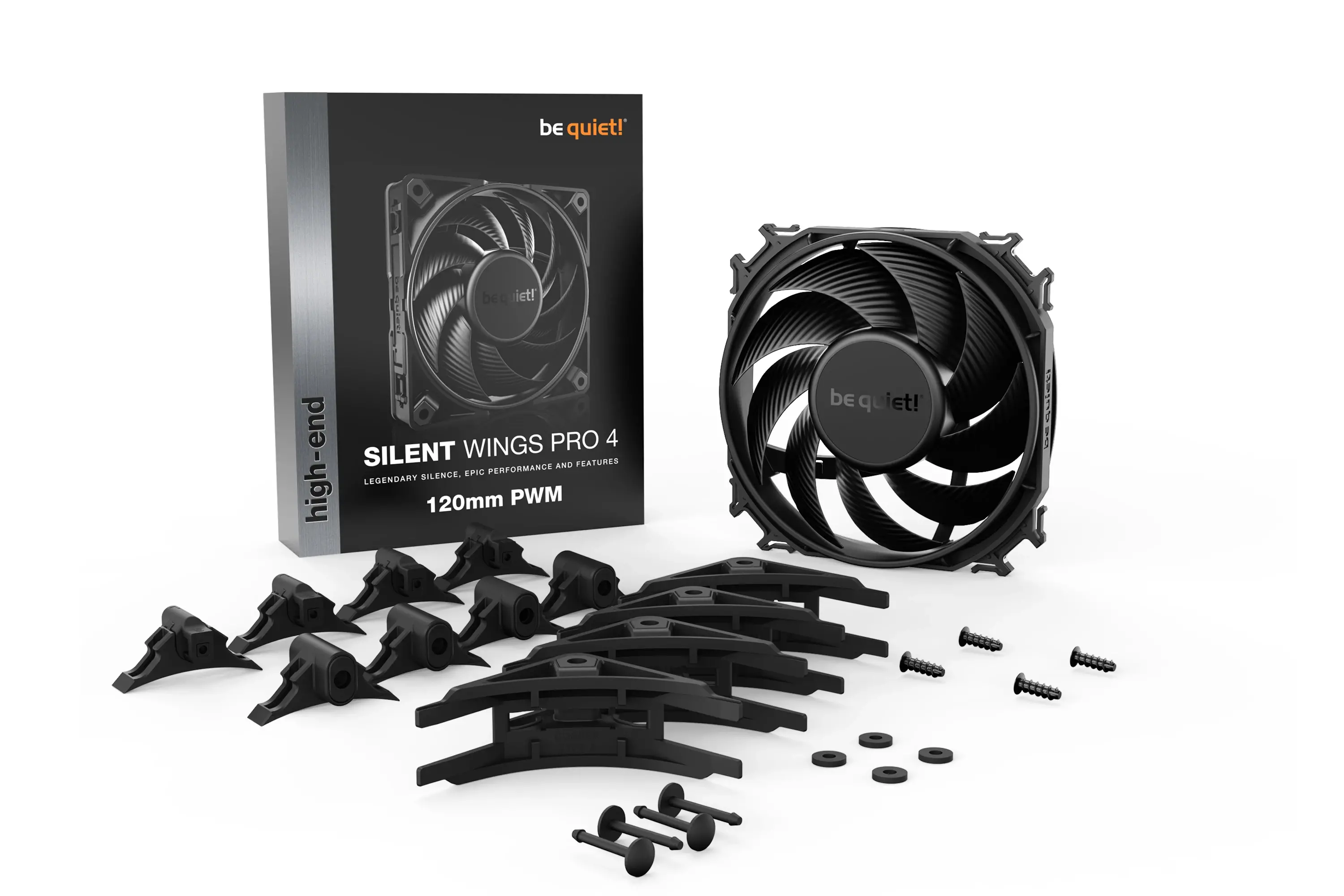 be quiet! вентилатор Fan 120mm - SILENT WINGS PRO 4 120mm PWM - image 4