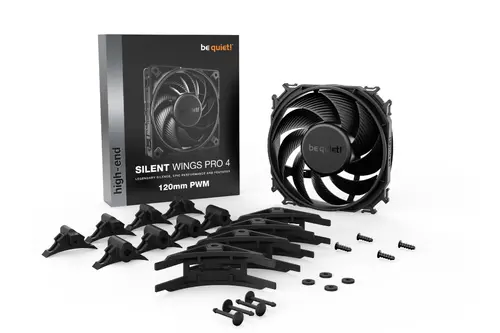 be quiet! вентилатор Fan 120mm - SILENT WINGS PRO 4 120mm PWM - image 4