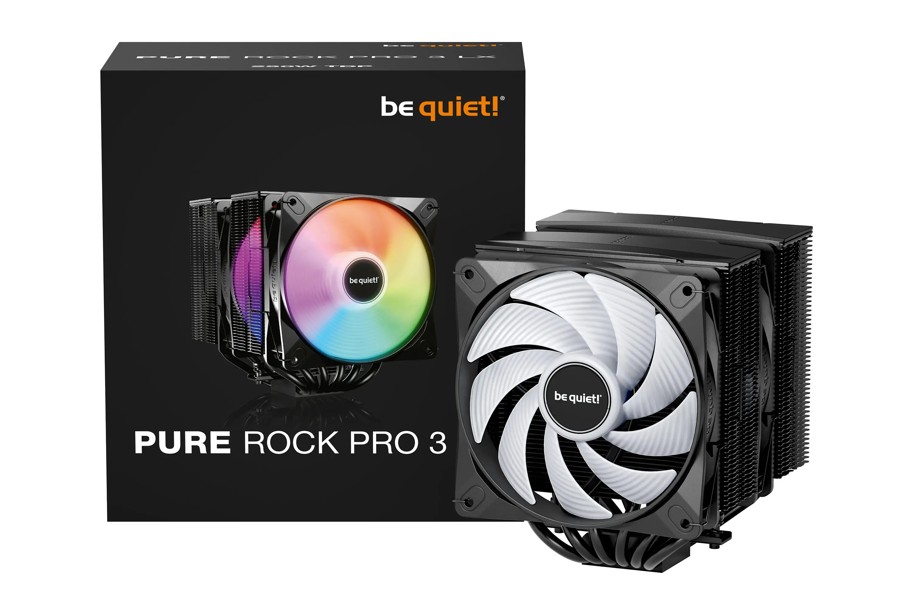 be quiet! охладител за процесор CPU Cooler - Pure Rock Pro 3 LX Black - Dual-Tower - image 4