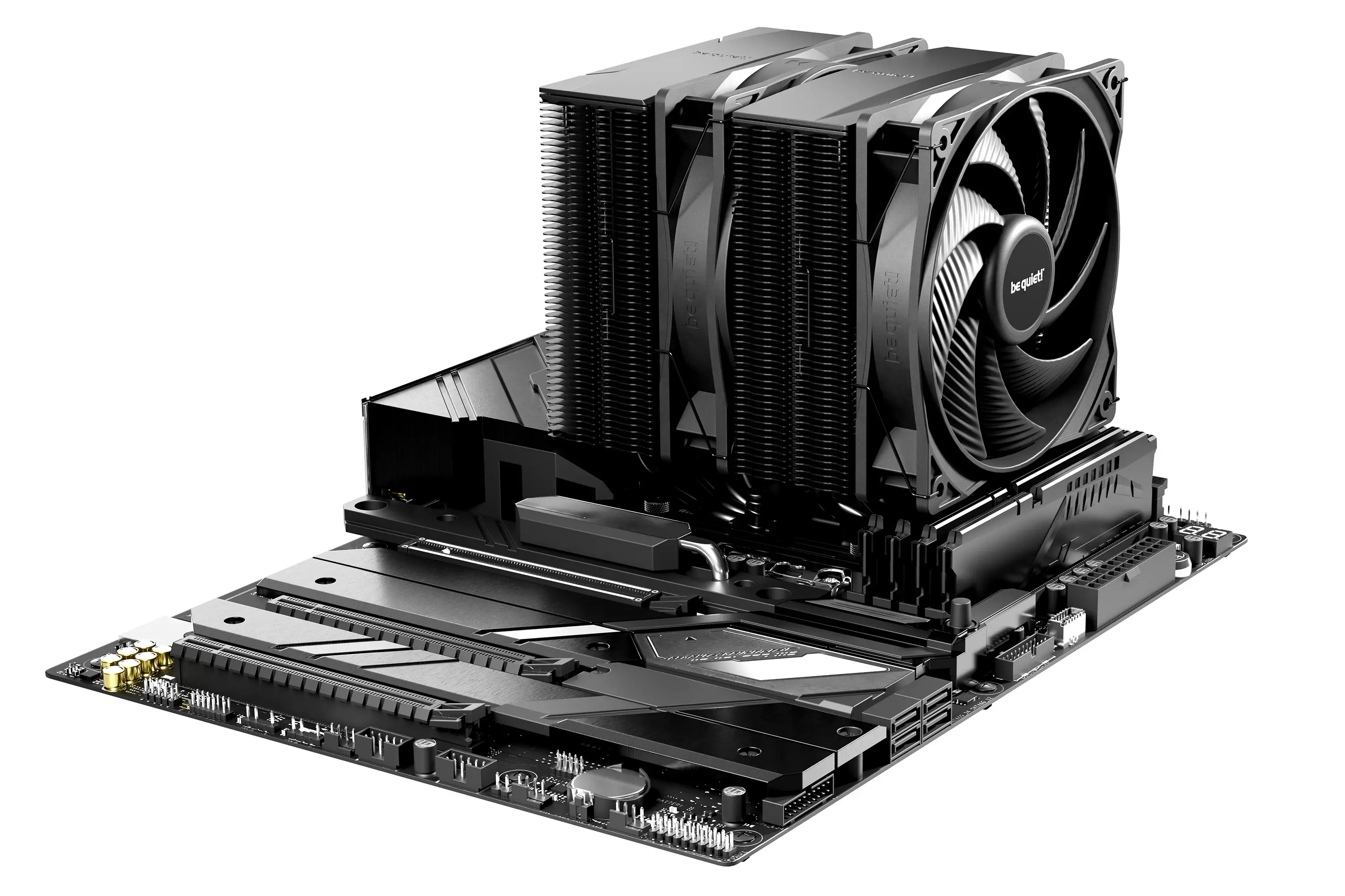 be quiet! охладител за процесор CPU Cooler - Pure Rock Pro 3 Black - Dual-Tower - image 3