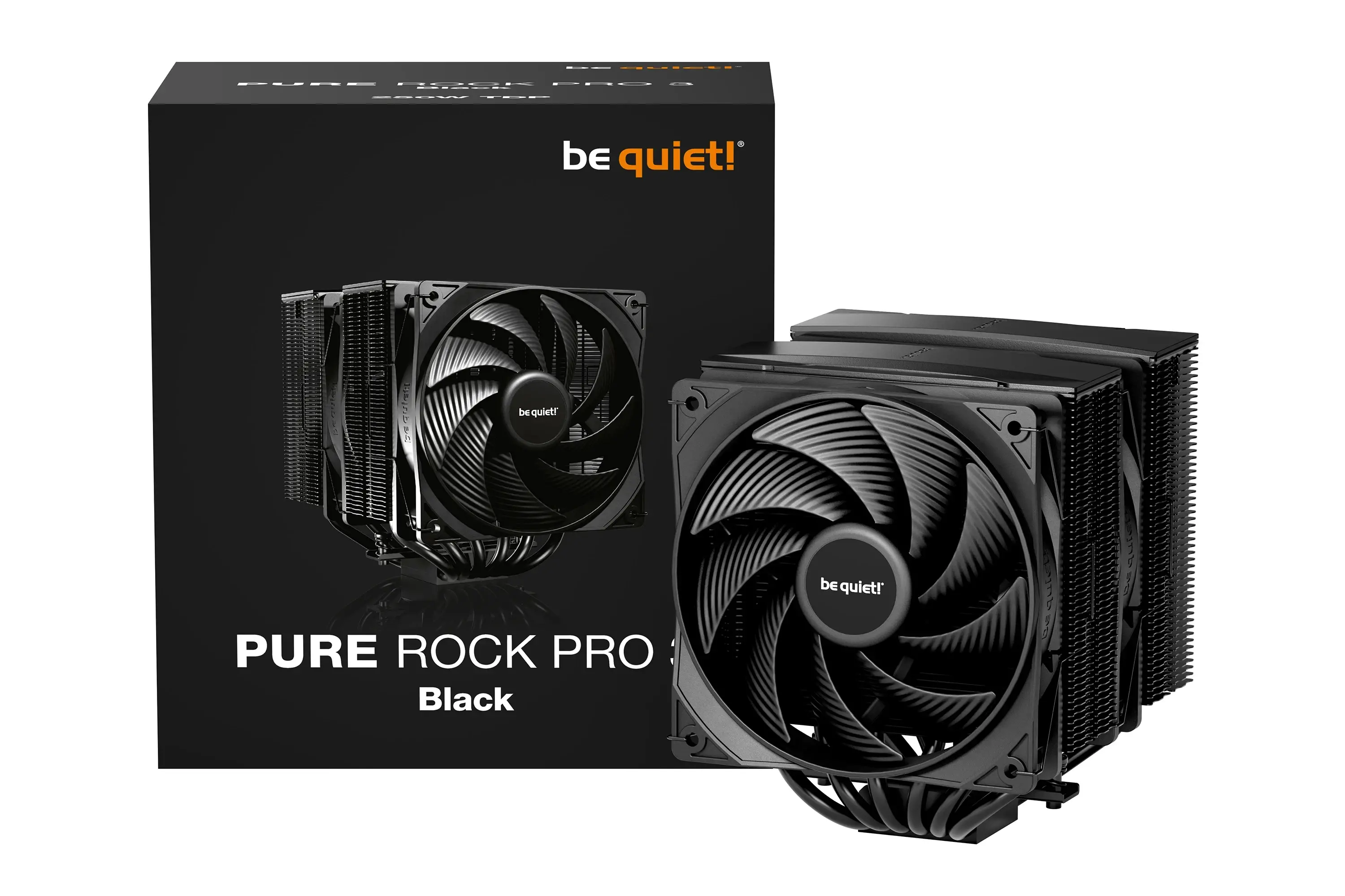 be quiet! охладител за процесор CPU Cooler - Pure Rock Pro 3 Black - Dual-Tower - image 4