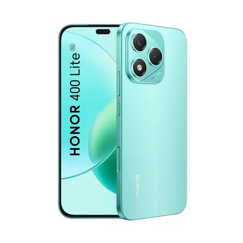 Мобилен телефон, Honor 400 Lite 8GB+256GB Marrs Green, Amber-N31C1 6.7" 120Hz, AMOLED, 2412x1080, 5G, MediaTek Dimensity 7025-Ultra(2x2.5 GHz & 6x2 GHz) , 8GB, 256GB, Camera 108+5MP/Front 16MP, 5230mAh, FPT, BT 5.3, USB Type-C 2.0, Android 15, MagicOS 9