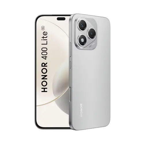 Мобилен телефон, Honor 400 Lite 8GB+256GB Velvet Grey, Amber-N31C1 6.7" 120Hz, AMOLED, 2412x1080, 5G, MediaTek Dimensity 7025-Ultra(2x2.5 GHz & 6x2 GHz) , 8GB, 256GB, Camera 108+5MP/Front 16MP, 5230mAh, FPT, BT 5.3, USB Type-C 2.0, Android 15, MagicOS 9