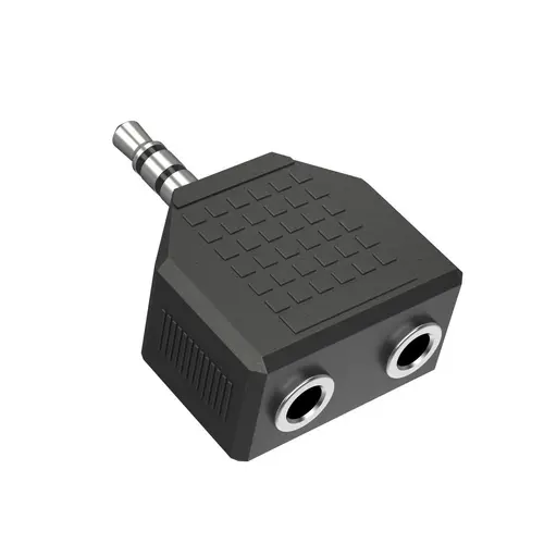 HAMA Adaptor audio, jack 3.5 mm - 2 x jack 3.5 mm mamă, stereo - 2