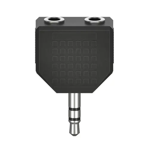 HAMA Προσαρμογέας ήχου, giack 3.5 mm - 2 x giack 3.5 mm θηλυκό, στερεοφωνικό - 1