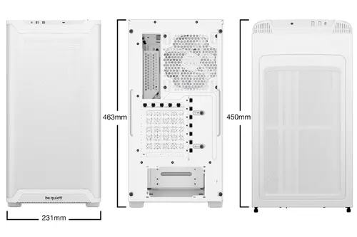 be quiet! кутия Case ATX - Pure Base 501 LX White - image 1
