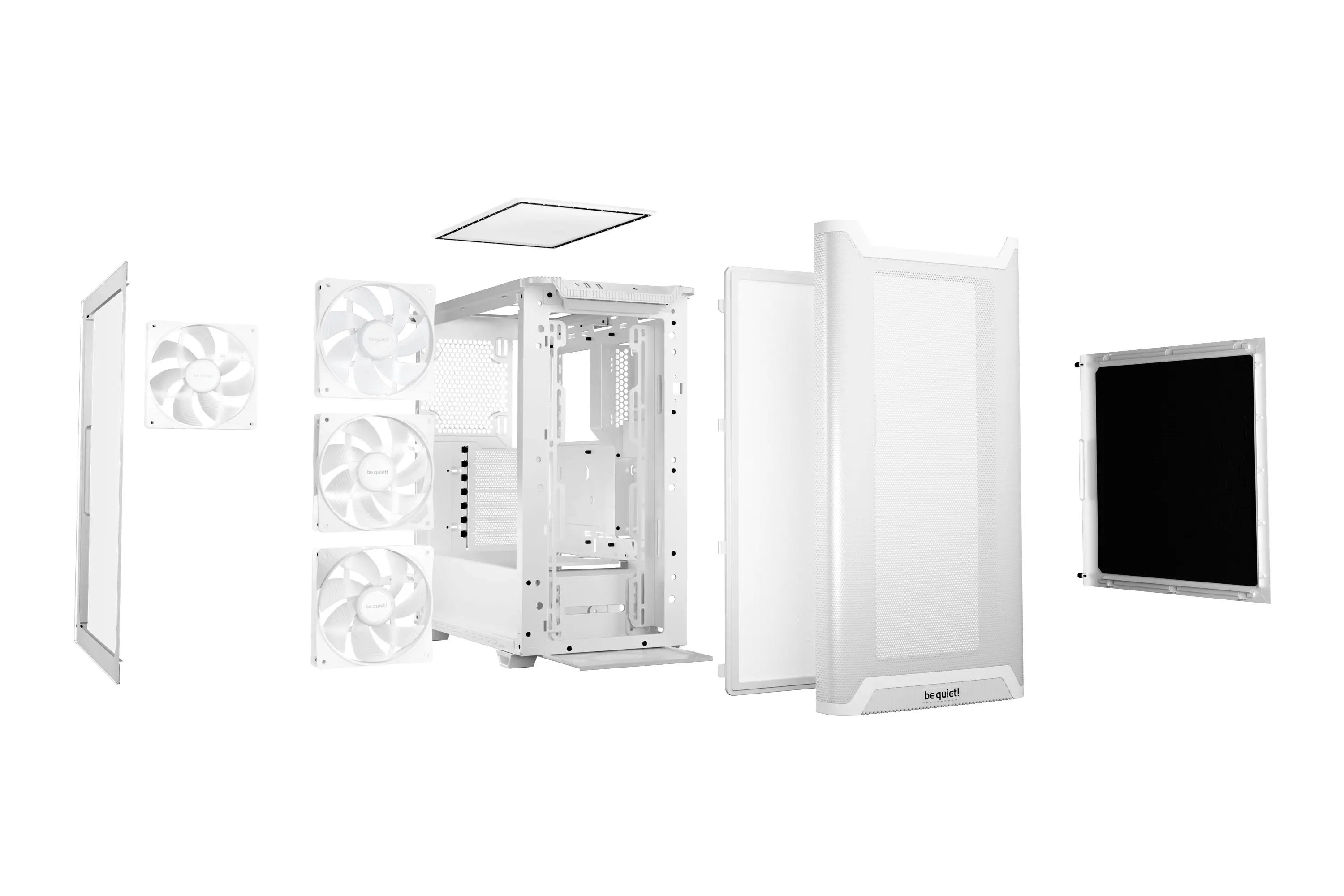 be quiet! кутия Case ATX - Pure Base 501 LX White - image 3