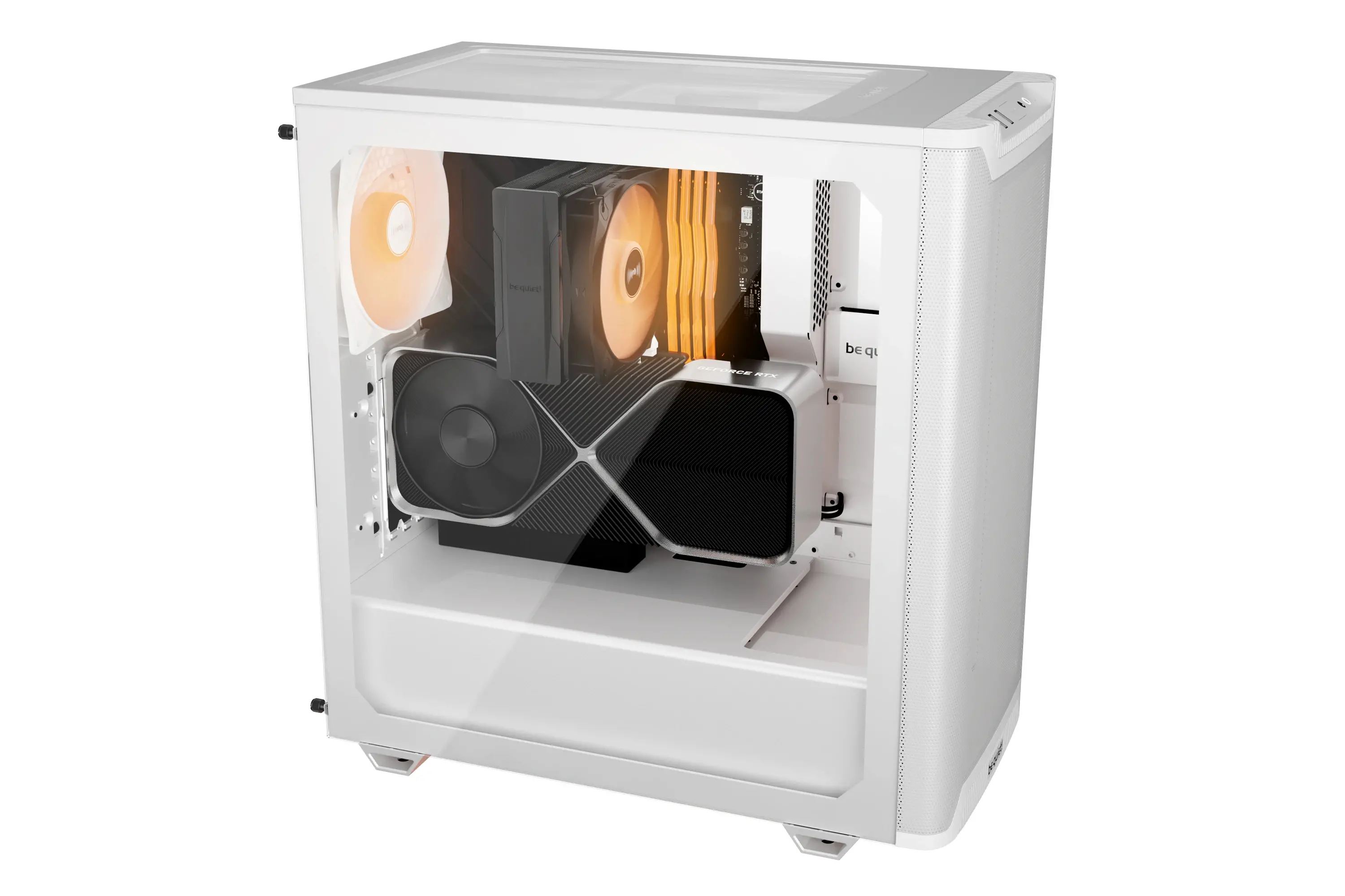 be quiet! кутия Case ATX - Pure Base 501 LX White - image 4