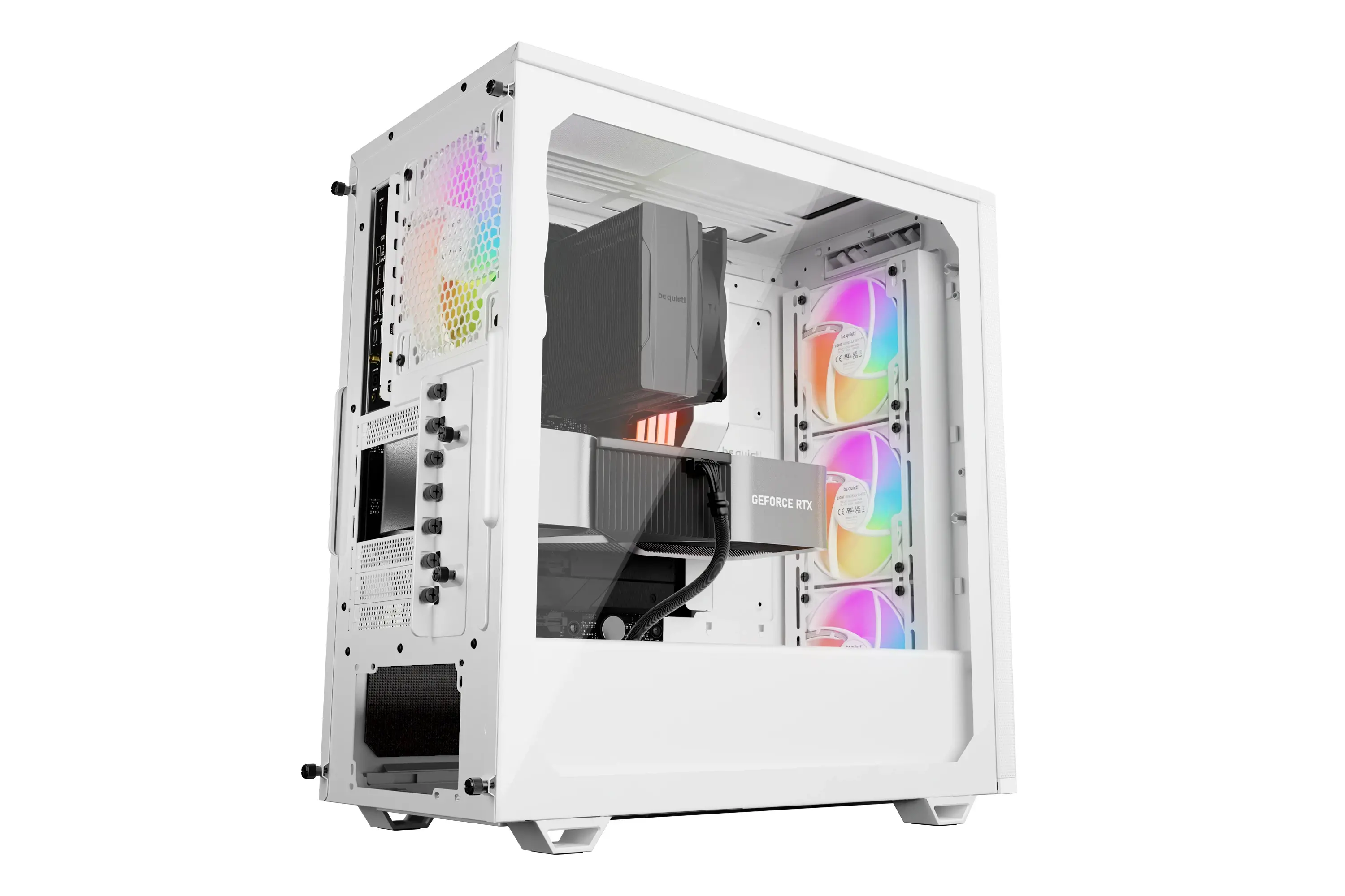 be quiet! кутия Case ATX - Pure Base 501 LX White - image 6