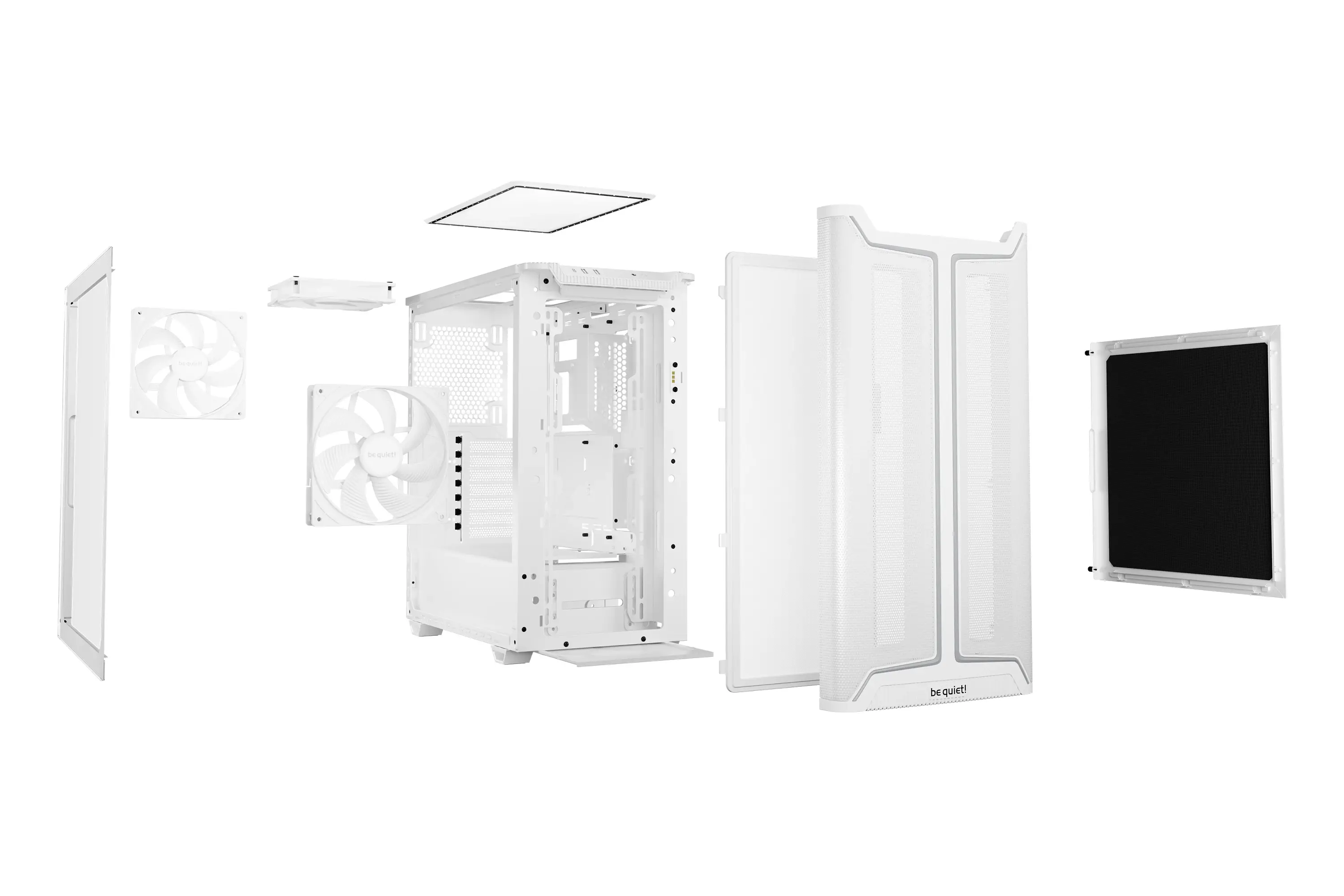 be quiet! кутия Case ATX - Pure Base 501 DX White - image 3