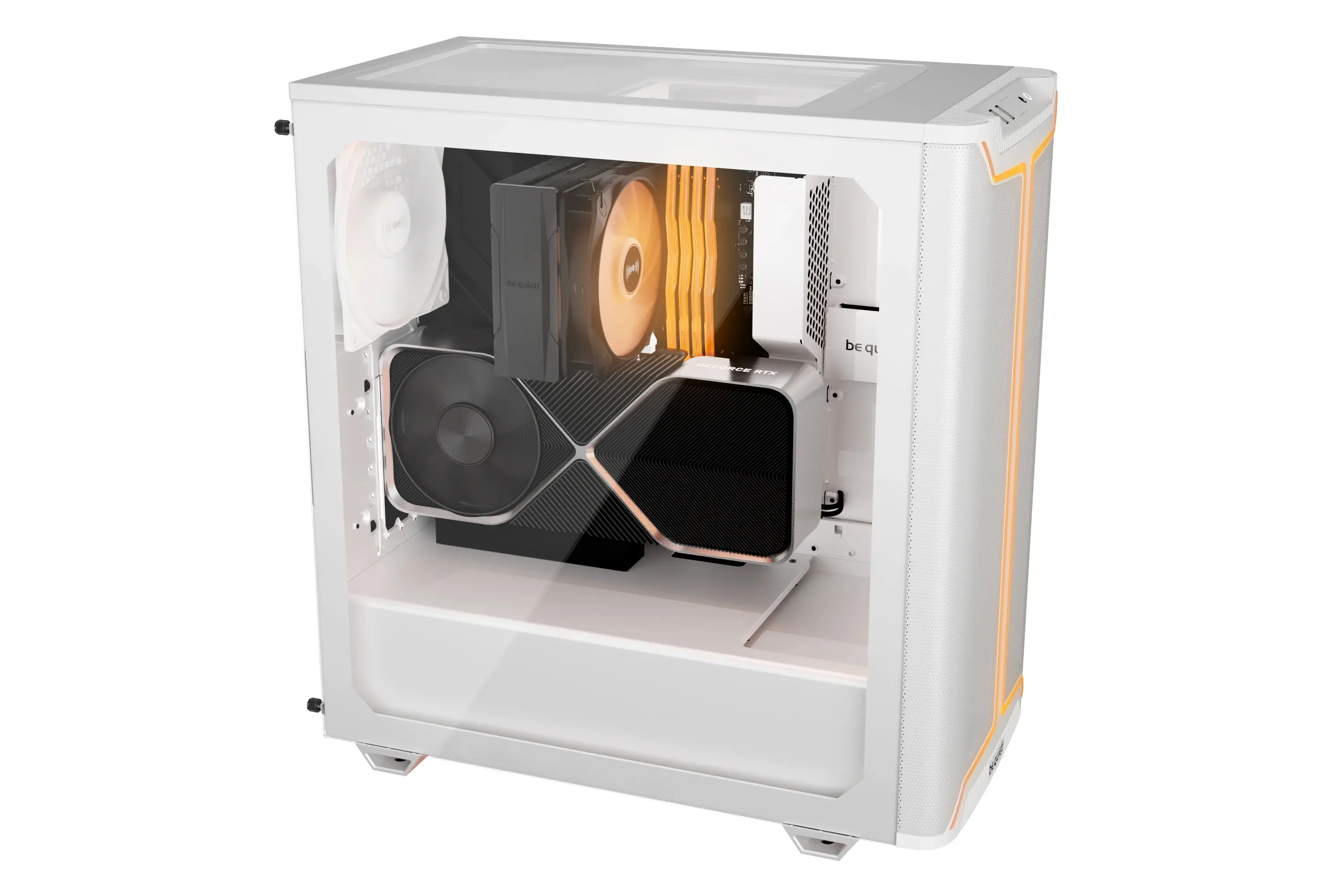 be quiet! кутия Case ATX - Pure Base 501 DX White - image 4
