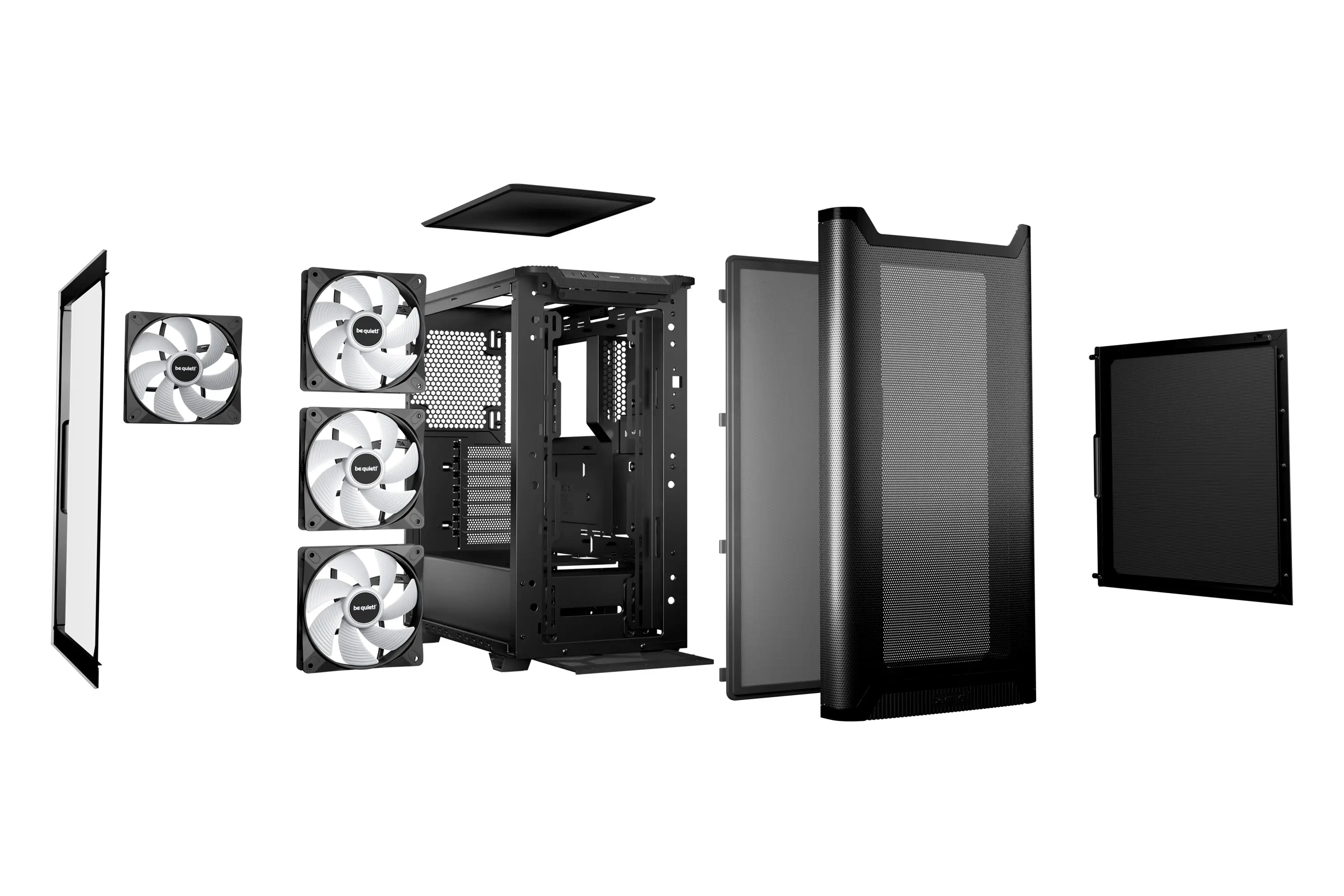 be quiet! кутия Case ATX - Pure Base 501 DX Black - image 3