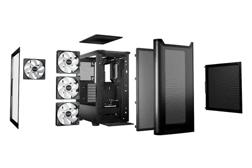 be quiet! кутия Case ATX - Pure Base 501 DX Black - image 3