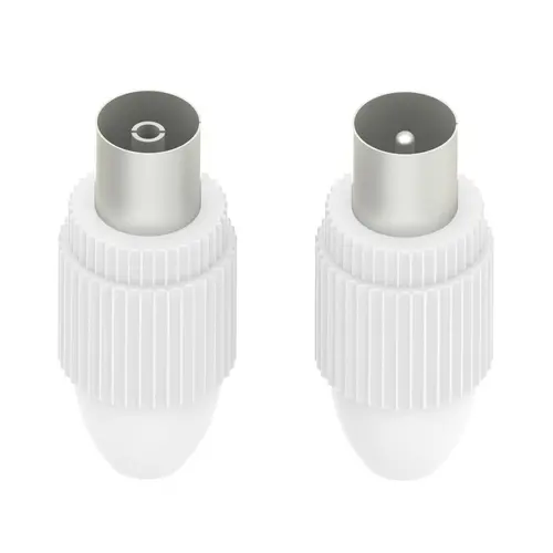 HAMA Set coaxial, tată/mamă, prindere tip clemă - 2