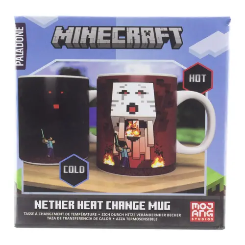 Чаша с термо ефект Paladone Minecraft Nether Heat Change Mug, PP10590MCF - image 1