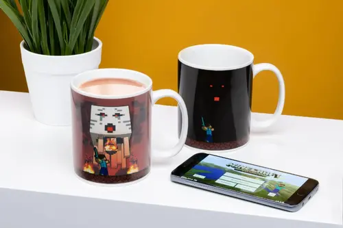 Чаша с термо ефект Paladone Minecraft Nether Heat Change Mug, PP10590MCF - image 4