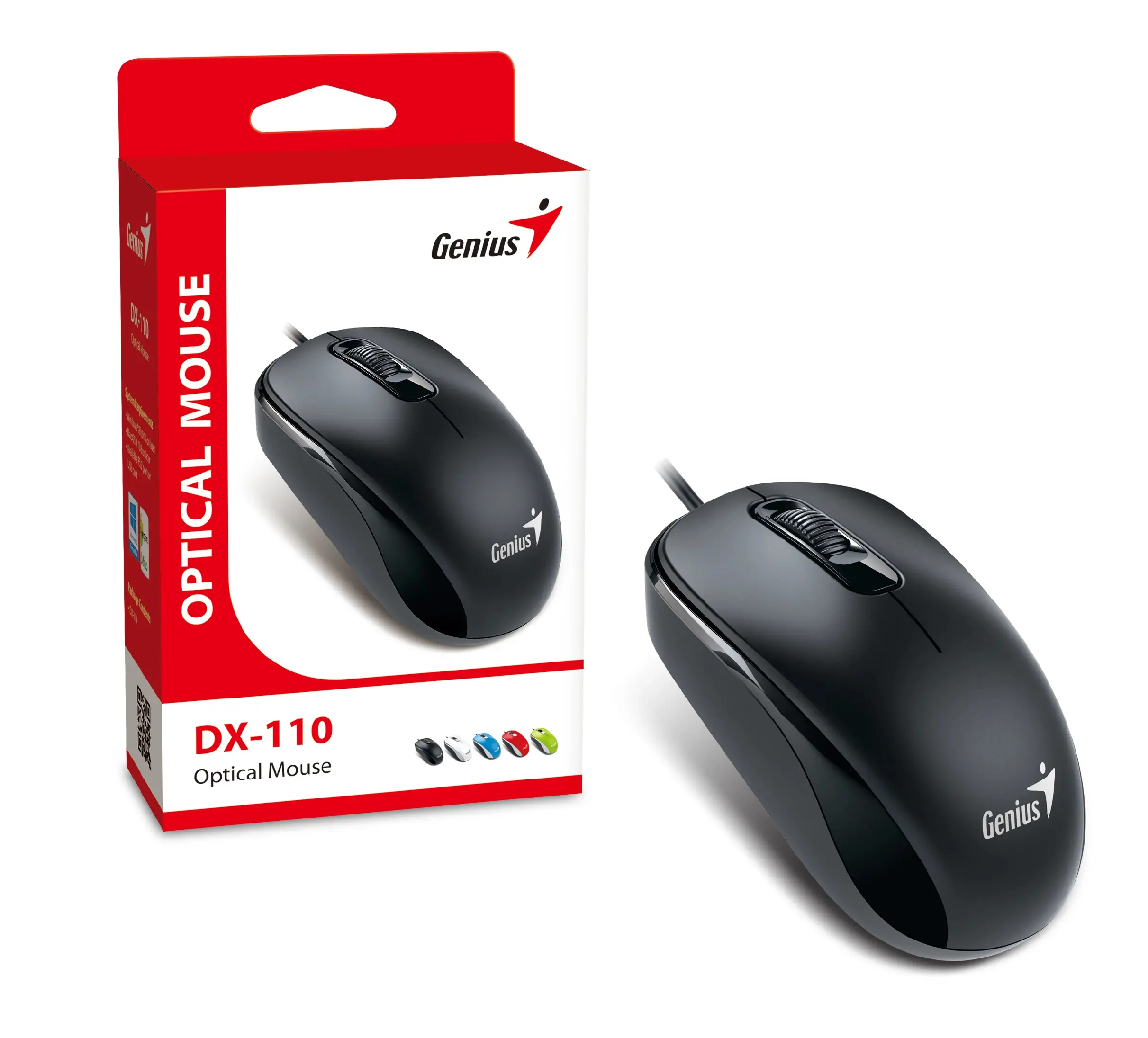Genius Mouse DX-110 Negru - USB - image 3
