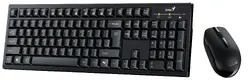 Genius клавиатура и мишка Wireless Keyboard and Mouse - KM-8101 Black - AI, BG, 2.4GHZ