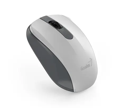 Genius mouse wireless silențios Wireless Silent Mouse - NX-8008S White+Gray - Silent, 2.4GHz - 1