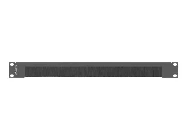 Аксесоар, Lanberg 19" brush panel 1U AK-1103-B, black - image 1
