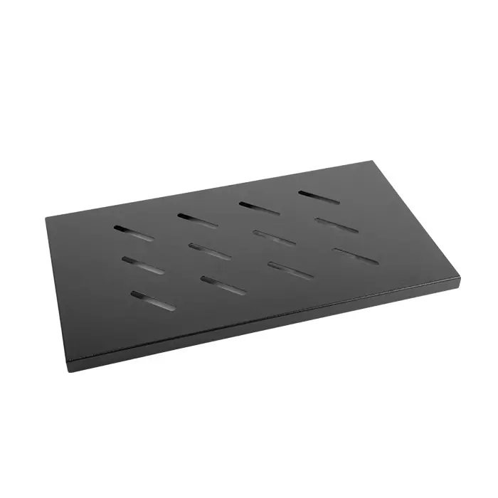 Accesoriu, Lanberg 19" fixed shelf 1U / 465x300mm, capacitate maximă de încărcare până la 120kg, negru