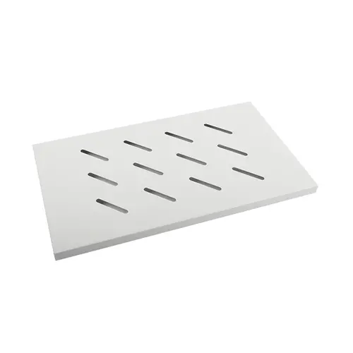 Αξεσουάρ, Lanberg 19" σταθερό ράφι 1U / 496x280mm, μέγιστη φέρουσα ικανότητα έως 120kg, γκρι - 1