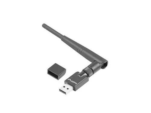 Адаптер, Lanberg USB adapter wireless network card nc-0150-we n150 1x external antenna