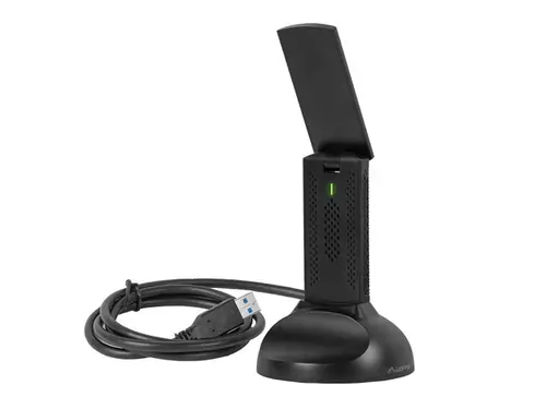 Αντάπτορας, Lanberg USB αντάπτορας ασύρματη κάρτα δικτύου nc-3000-wi ax3000 tri-band 2x εσωτερικές κεραίες - 8